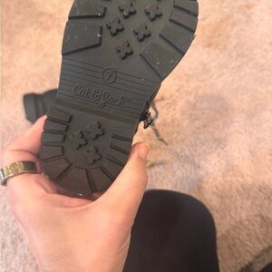 Cat & Jack Black Kids Boots
